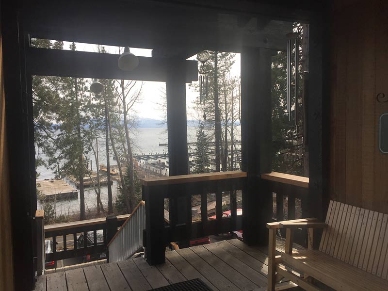Spa Porch with Lakeview