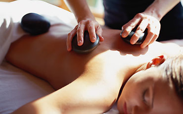 Hot Stone Massage Enhancement